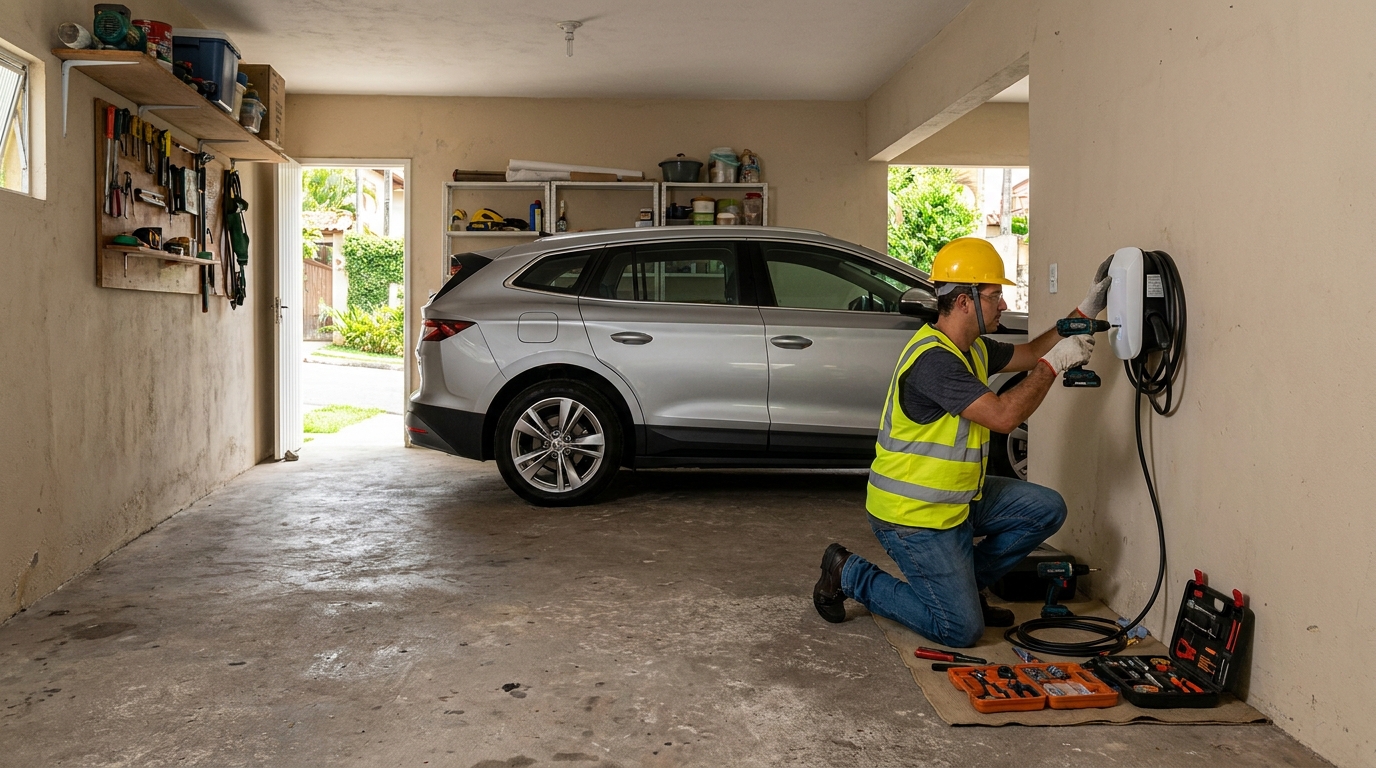Instalação em Garagem ou Condomínio no CEAT, São Carlos‑SP