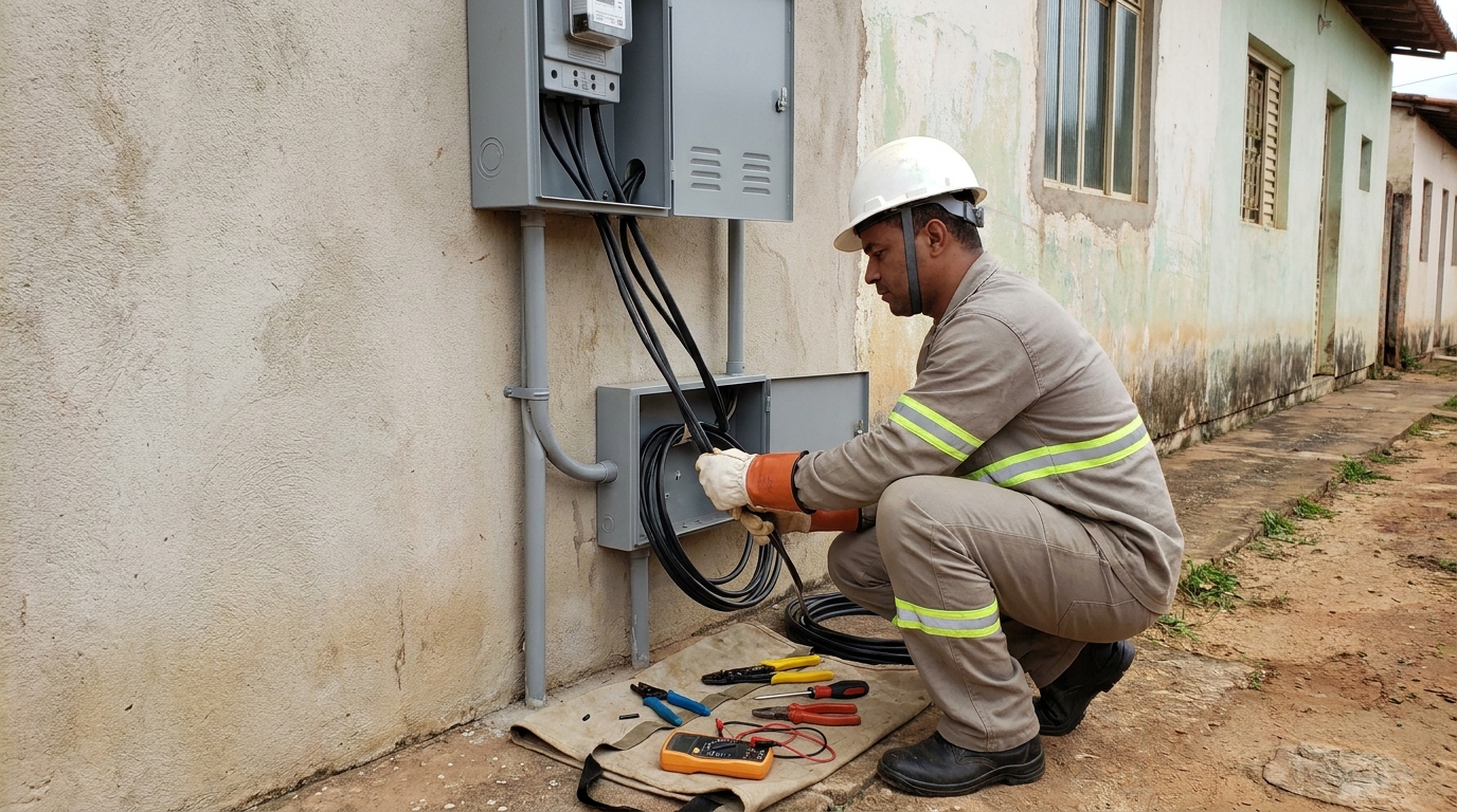 Regularização de Entrada de Energia no CEAT, São Carlos‑SP