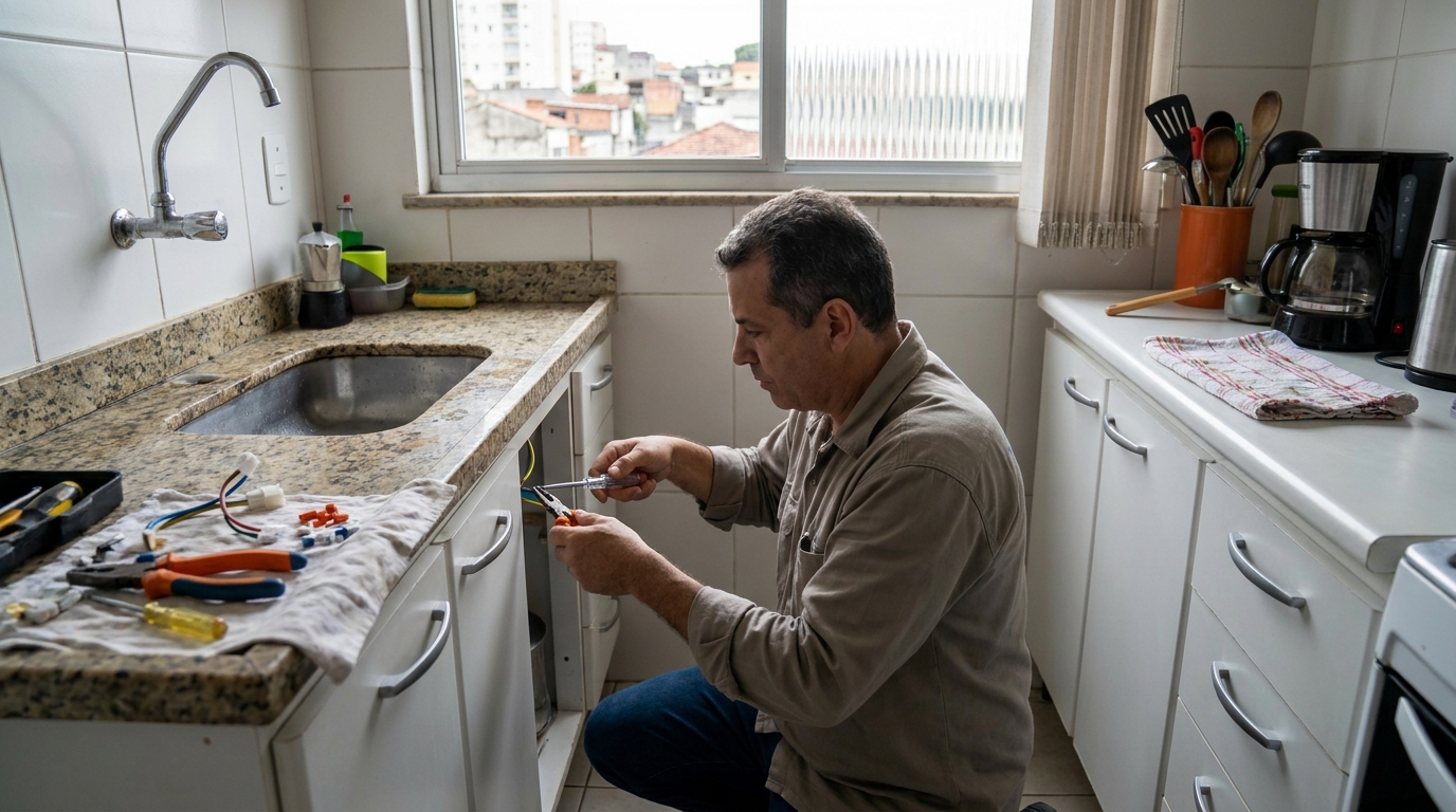 Troca de Torneira Elétrica em São Carlos‑SP